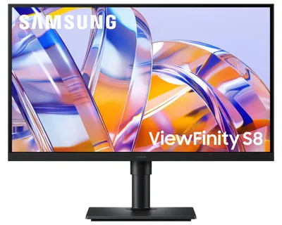 Zdjęcie produktu dla Samsung S80UH, 68,6 cm (27"), 3840 x 2160 px, 4K Ultra HD, LCD, 5 ms, Czarny