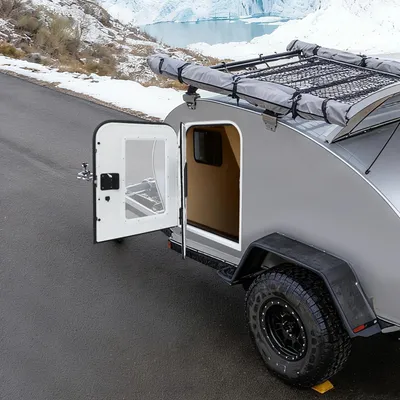 Obrázok produktu pre Vchodové dvere pre obytný automobil/karavan - Dvere pre obytný automobil - Ľavá strana vodiča - 660 × 812 mm - Hrúbka 30-60 mm - Hliníková zliatina, matné sklo - So zámkom - Sivá