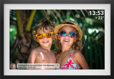 Obrázok produktu pre Denver Frameo PFF-1016 digitálny fotorámik 16 GB 10,1 palca čierny Nový