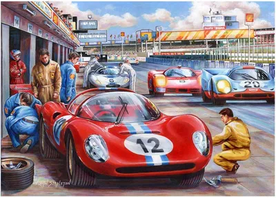 Image de House of Puzzles Puzzle Pit Stop 500 XL Teile Puzzle