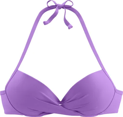 Produktbild von s.Oliver Push-Up-Bikini-Top Spain lila Größe 40 Cup C