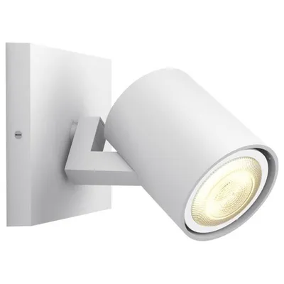 Produktbild von Philips Hue White ambience Runner Einerspot erw., Spot light, Bluetooth, Weiß, LED, Aluminium, Nicht austauschbare(s) Leuchtmittel