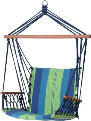Produktbild von Hängematte Bunt Blau 100 x 50 x 3 cm
