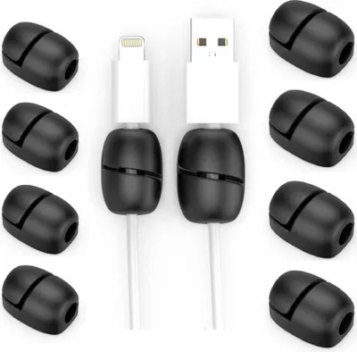 Zdjęcie produktu dla Desire2 D2CNUG10BK, Klips do kabla, Biurko, Czarny