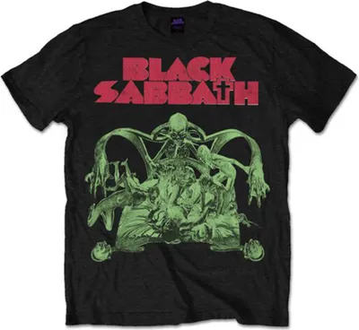 Produktbild von Black Sabbath Sabbath Cut-out Black S T-Shirt