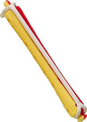 Produktbild von Comair KW-Wkl.2-fbg 12er 9mm lang rund Gummi gelb/rot Länge 91mm K Beutel