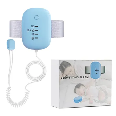 Produktbild von Bettnässer-Alarm, lauter Ton und starke Vibration, per USB wiederaufladbarer Töpfchen-Alarm, Bettnässer-Urinalarm für ältere Jungen und Mädchen