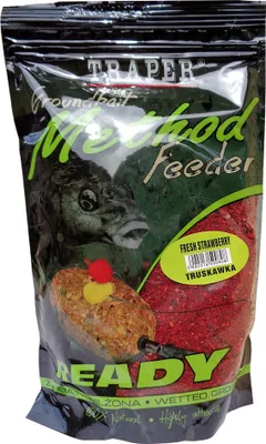 Zdjęcie produktu dla Traper Method FEEDER READY 750G STRAWBERRY 00162 |162
