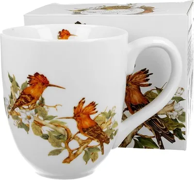 Obrázok produktu pre Porcelánový hrnek XXL Bird’s World Eurasian Hoopoes