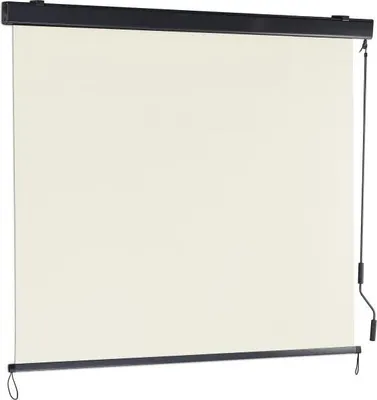 Image de Store vertical beige avec manivelle