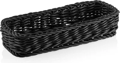 Produktbild von Besteckkorb 27 x 10 x 5 cm, schwarz