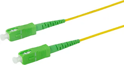 Image de LogiLink câble patch à fibres optiques 2x SC-Simplex OS2 3,0 m jaune