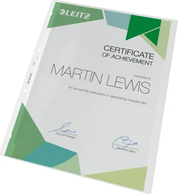 Produktbild von Leitz Prospekthülle 47810003 DIN A4 0,13mm PP tr 100 St./Pa