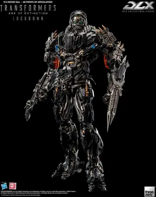 Zdjęcie produktu dla Transformers: Era Maszyn – Figurka akcji DLX, skala 1/6, Lockdown, 24 cm