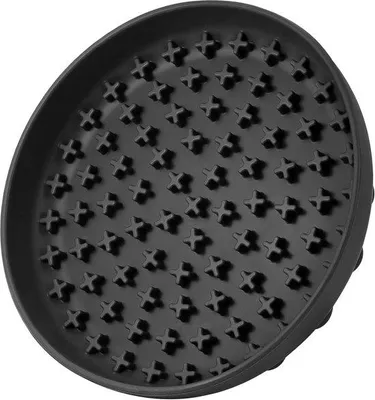 Image de Gamelles antibactériennes en silicone pour chiens et chats, noires