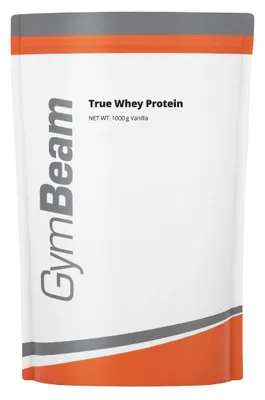 Produktbild von GymBeam - Protein True Whey, 1000 g, Vanille