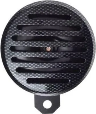 Produktbild von Universal Motorrad Hupe 6V 95mm CARBON CPI  Motorcycle Horn