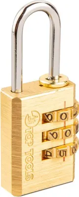 Zdjęcie produktu dla Top Tools Kłódka szyfrowa do bagażu 21 mm, kod 3-cyfrowy