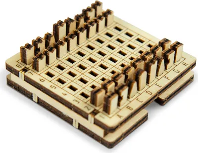 Produktbild von WOODEN CITY 3D Puzzlespiel Mini-Schach