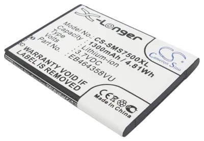 Immagine prodotto di TECHTEK Batteria compatibile con [Samsung] Galaxy Ace Plus, Galaxy Ace Q, Galaxy Appeal, Galaxy Mini 2, Galaxy Music, Galaxy Young, Galaxy Young Duos