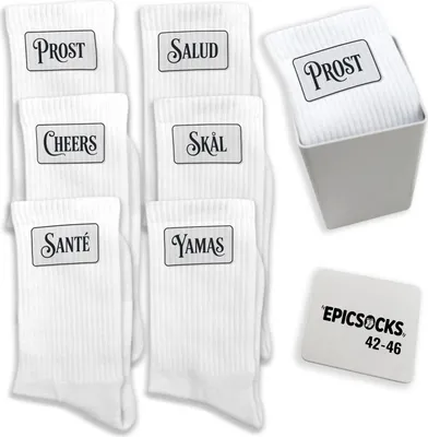 Produktbild von epicsocks Cheers Mix Socken in 42-46 im
