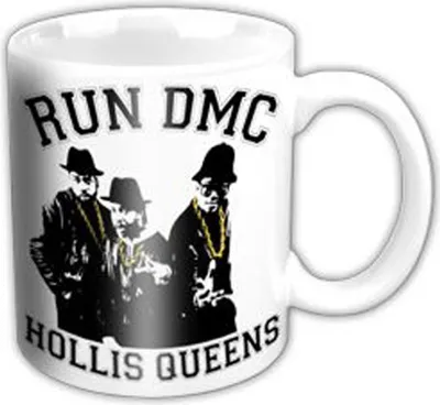 Produktbild von Run DMC - Lizenz Tassen - Holis Queens Pose Black