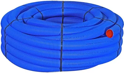 Produktbild von AERIVA Kunststoff-Flexrohr Lüftungsrohr DN 75 50 m PE antistatisch