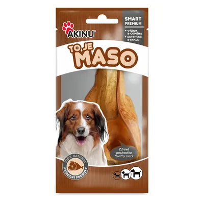 Obrázek produktu pro Akinu Ucho vodního buvola pamlsek pro psy 1 ks