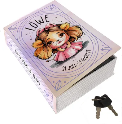 Produktbild von Mein Sternzeichen Booksafe L - Löwe