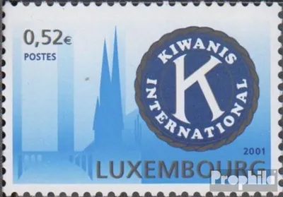 Produktbild von Briefmarken Luxemburg 2001 Mi 1558 (kompl.Ausg.) postfrisch Kiwanis