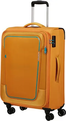 Zdjęcie produktu dla American Tourister Trolley Pulsonic Spinner 68/25 EXP TSA sunset yello Nowość