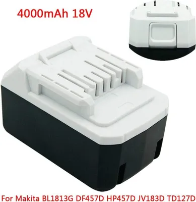 Produktbild von Topchances 18V 4.0Ah Rechargebale Li-Ion BL1813G Akku für Makita BL1815G BL1811G CL183D TD127D