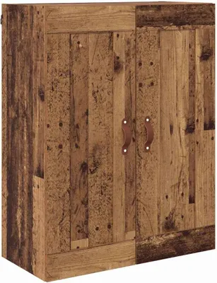 Productafbeelding van Wandkast Oud Hout 69,5 x 34 x 90 cm Bewerkt hout