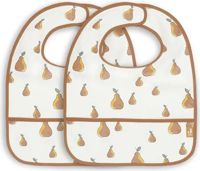 Produktbild von Lätzchen wasserdicht - Pear - 2 Stück