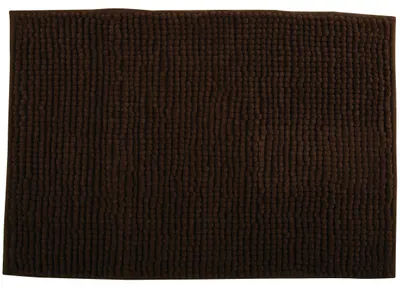 Produktbild von MSV Alfombrilla de baño, Marrón, 60x40, Braun, Einfarbig, Rechteckig, Polyester, 40 x 60 cm