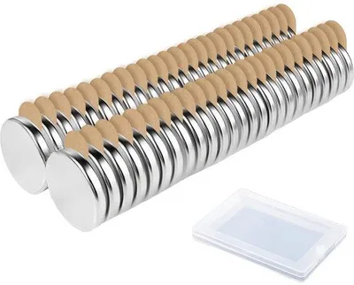 Immagine prodotto di Potenti magneti adesivi 8x8x1 mm per lavagne bianche e frigoriferi