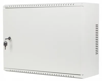Obrázok produktu pre Lanberg WAF1-5203-04-00S, Nástenný regál, 3U, 60 kg, Zámok, Koľajnice racku, 9,3 kg