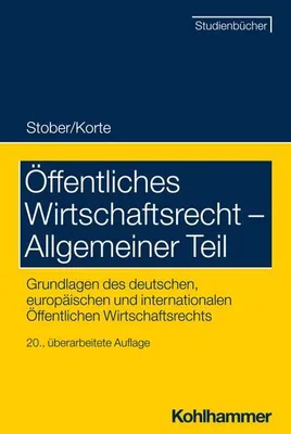 Immagine prodotto di Öffentliches Wirtschaftsrecht - Allgemeiner Teil