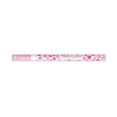 Obrázok produktu pre Konfety v tube – lupene ruží, ružové 80cm Party Deco