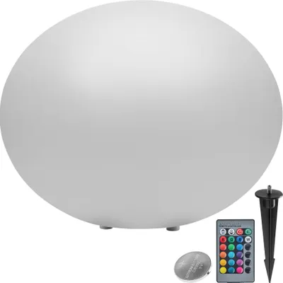 Produktbild von tectake® Kugelleuchte Luminous Eye mit LED-Beleuchtung, 12 W inklusive Erdspieß