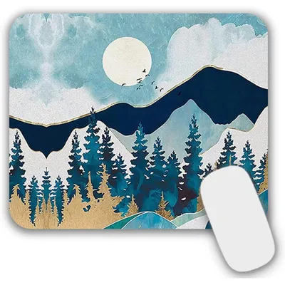 Produktbild von Mauspad Gaming Office 24 x 20 x 0,3 cm waschbar rutschfest Elasthan-Stoff Naturkautschuk