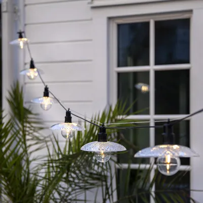 Produktbild von LED Lichterkette "Glassy Light" 3,5m Warmweiß