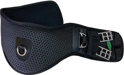 Produktbild von Marjoman Distribucion Curved Neoprene Sattelgurte Schwarz 50 cm Schwarz 50 cm