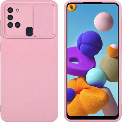 Zdjęcie produktu dla Cadorabo DE-157661, Samsung, Samsung Galaxy A21s, Różowy