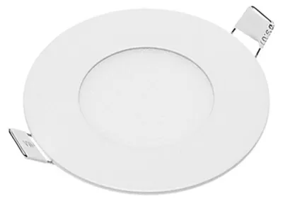 Immagine prodotto di Pannello LED Incasso 8 Cm 3Watt Slim Tondo Soffitto Alimentatore Incluso - Temperatura colore Lampada 4500K Bianco Naturale