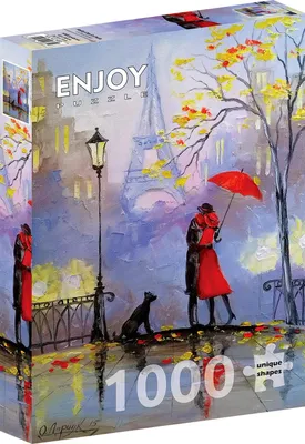 Obrázek produktu pro ENJOY Puzzle Deštivý den v Paříži 1000 dílků