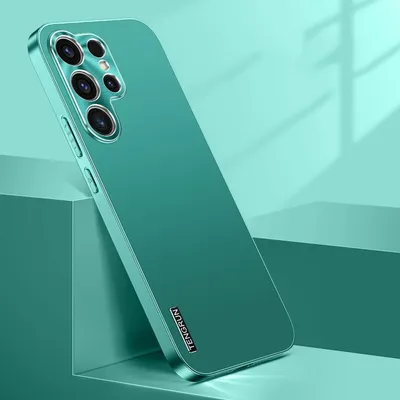 Immagine prodotto di Per Samsung Galaxy S25 Ultra 5G Fine Matt Metal Design Optics Custodia per telefoni cellulari Verde