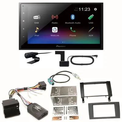 Produktbild von Pioneer DMH-A340DAB DAB+ Bluetooth Einbauset für Mercedes SLK R171 ab 2008
