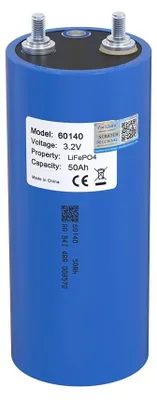 Produktbild von LiFePO4 Akkuzellen - 60140 3,2V 50Ah - Set 24 Stück - Für 12V 24V Batteriepack, Solaranlage, Wohnmobil, Golfcart