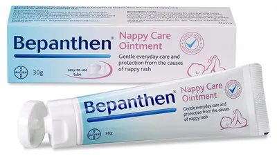 Produktbild von Bayer, Bepanthen, Creme gegen Hautirritationen, fü r den Windelbereich, 30 ml